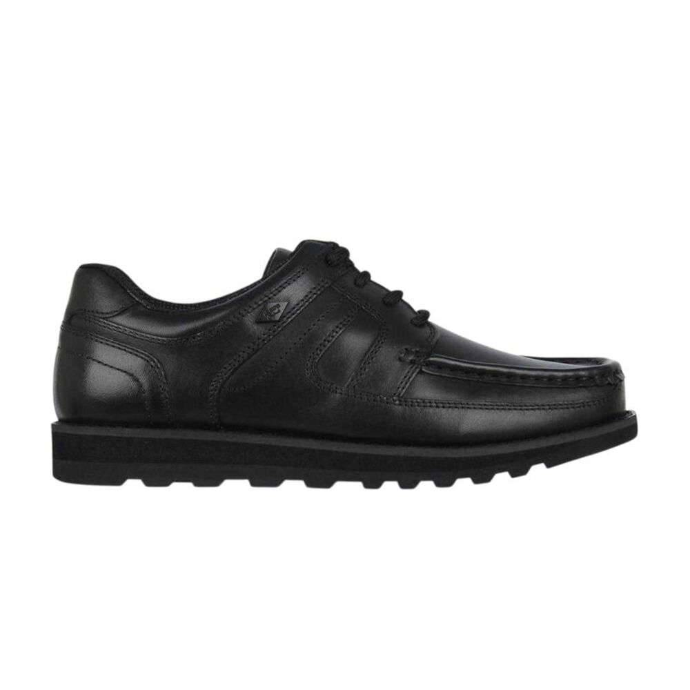 Lee Cooper Childrens/Kids C Harrow Leather Lace Up School Derby Shoes / Black